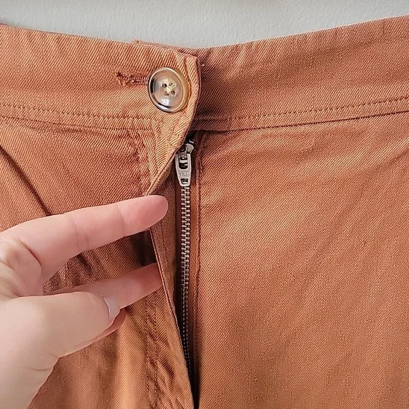 The Reset R Label Women Slouchy Pants Size Medium Ginger Color - Picture 3 of 9